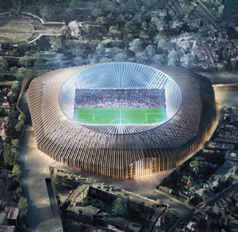 Download our app, the 5th stand! FC Chelsea zeigt erste Bilder vom neuen, teuren Stadion - WELT
