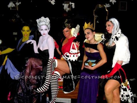 Fantastic Female Disney Villains Group Costume Disney Villain Costumes Group Costumes