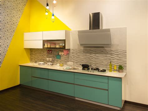 Munnar L Shaped Modular Kitchen Designs India Homelane