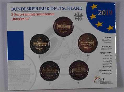 Germany Euro Coin Sets 2019 Value Mintage And Images At Euro Coinstv