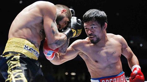 Manny Pacquiao Is World Champion Again At 39 After Scintillating Ko