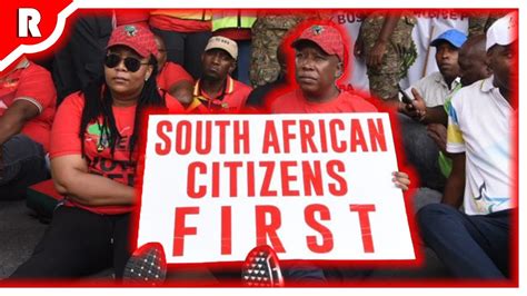 Julius Malema Take On Put South Africans First Youtube