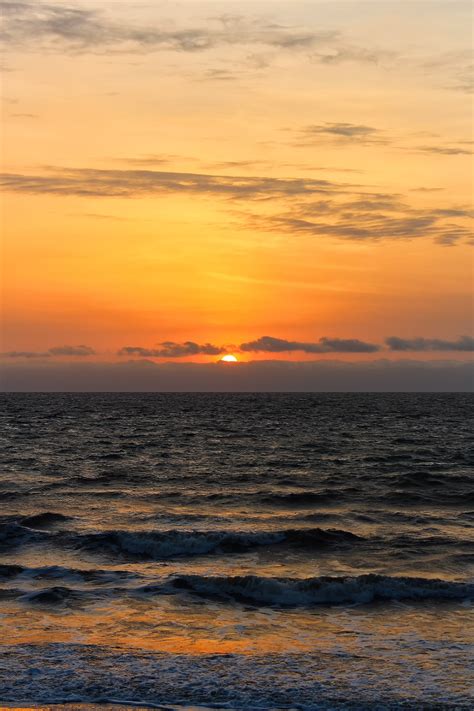 Atardecer En La Playa Sky Aesthetic Sunset Landscape