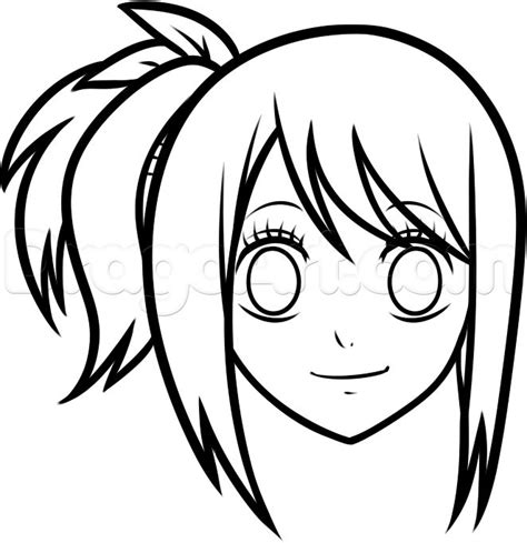 Easy Anime Characters To Draw Step By Step How To Draw Anime