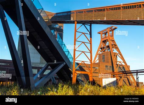 Zollverein Coal Mine In Essen Unesco World Heritage Site Doppelbock
