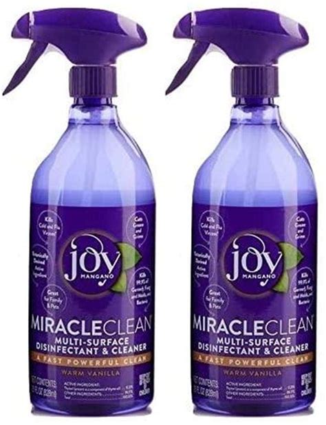 Joy Mangano Miracle Clean Multi Surface Fast And Powerful 2 In 1