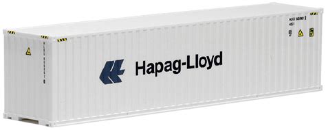 40ft Highcube Container Hapag Lloyd E Trains