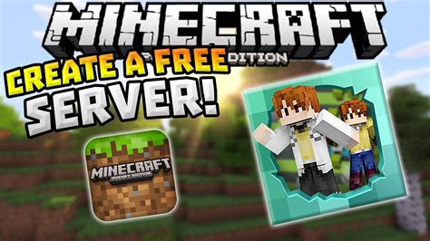 Create A Free Server In Mcpe Play With Friends Minecraft Pe