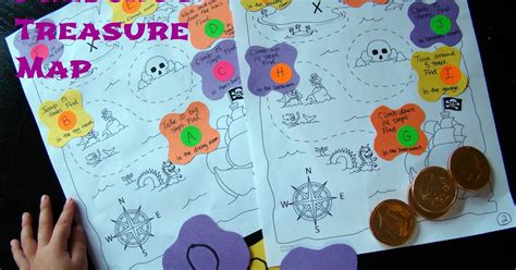 Preschool Treasure Maps ~ Reading Confetti
