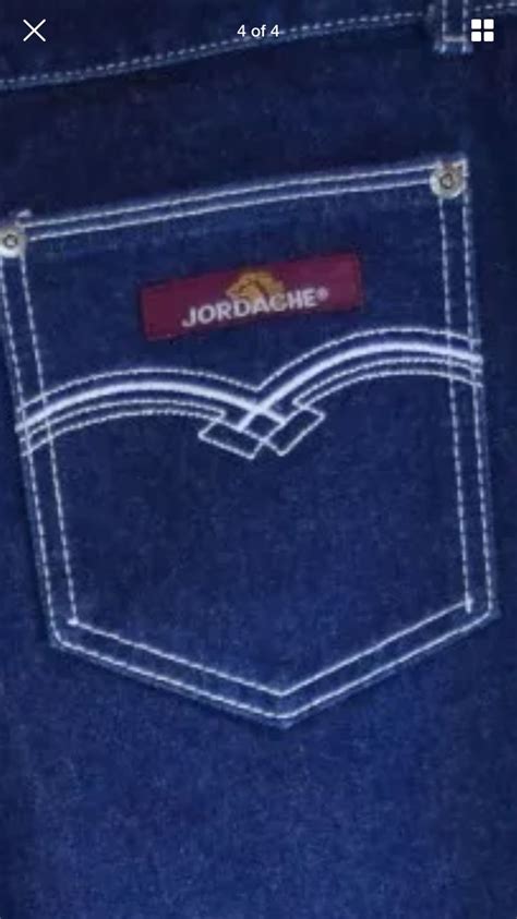 Pin De Brnhairyman En Jordache Jeans Jeans Bolso Bordado