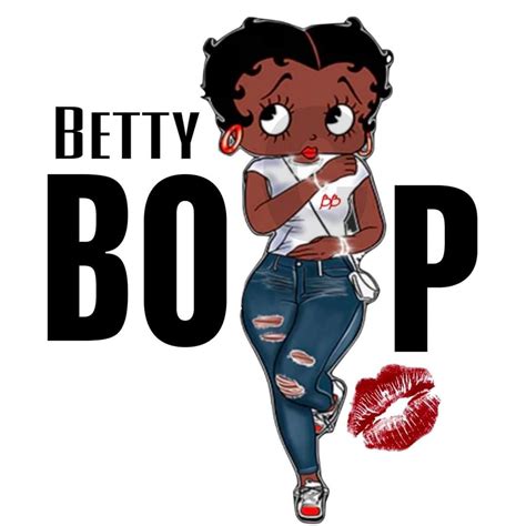 Black Betty Boop Svg Free Mainevar