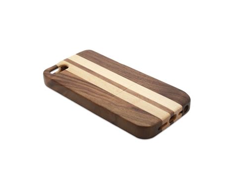 Iphone 5 Phone Case Walnut Maple Go Wood Wooden Phone Case Wood