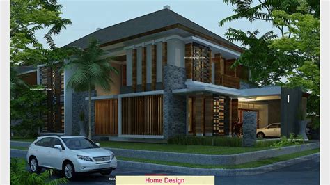 This time i made the design of a house with an area of 8 x 15 meters. Desain Rumah Tropis - YouTube