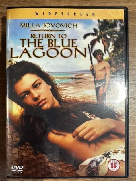 RETURN TO THE Blue Lagoon DVD 1991 Milla Jovovich Desert Island