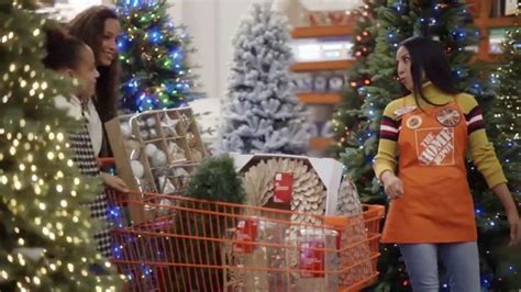 The Home Depot Tv Commercial Bring More Cheer Holiday Decor Ispottv