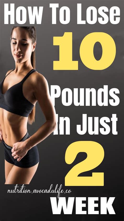 Pin On Lose Weight In A Week