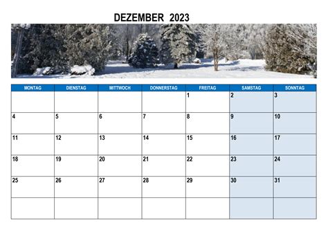 Kalender Dezember 2023 Kalendersu