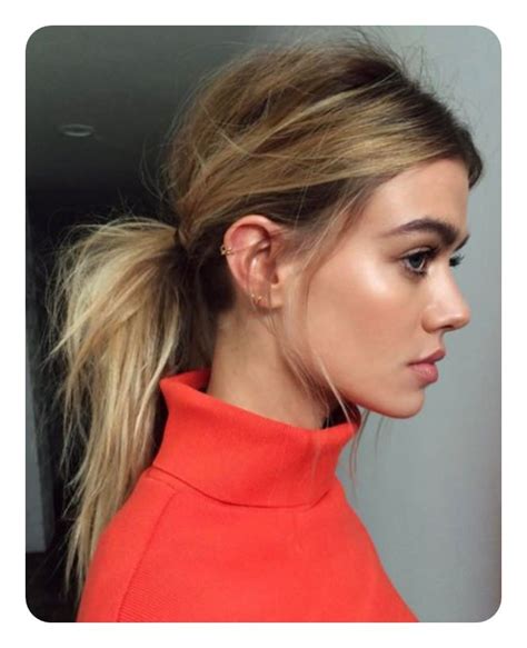 97 Amazing Ponytail With Bangs Hairstyles