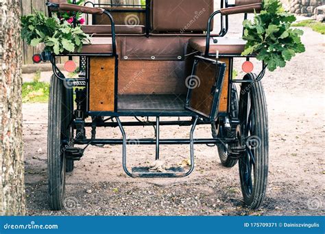 Old Horse Drawn Carriages Stock Image Image Of Rural 175709371