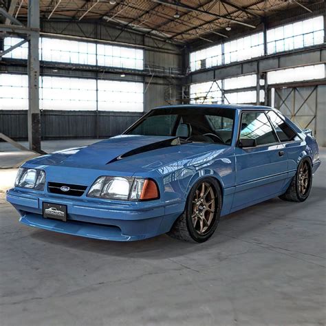 Fox Body Mustang Restomod Fans Need To Make A Cgi Choice Silver Or
