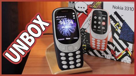 Nokia 3310 2017 Unboxing Ita Youtube