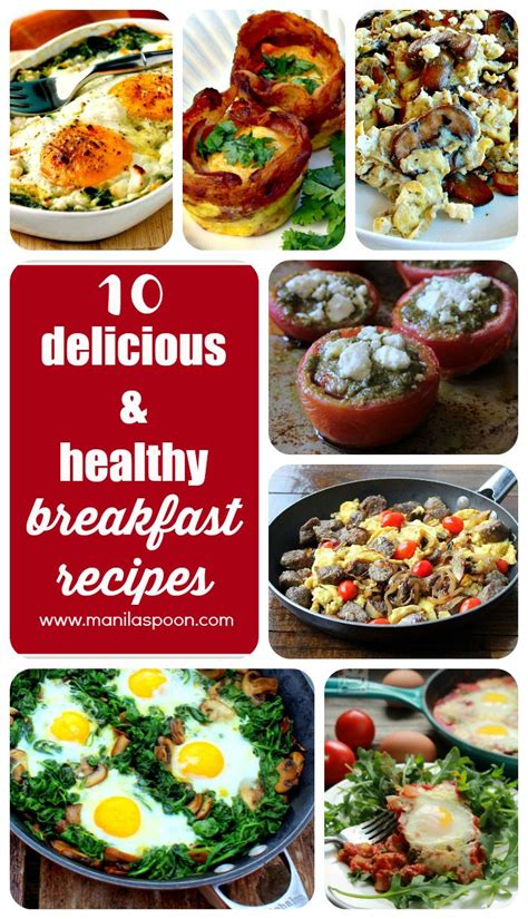 10 delicious and healthy breakfast or brunch recipes to ...
