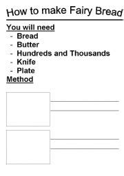 Pediatric physician assistant by day and food blogger extraordinaire by night. English worksheets: How to make fairy bread
