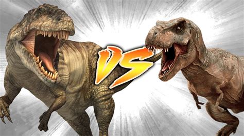 Giganotosaurus Vs T Rex Who Would Win Youtube