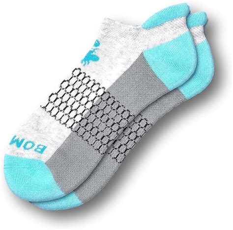 Bombas Womens Originals Ankle Socks Greyblue Small Bluegrey At