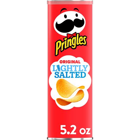 Pringles Potato Crisps Chips Lightly Salted Original 52oz Walmart