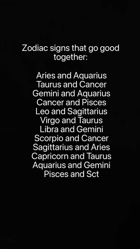 Zodiac Signs That Go Good Together In 2022 Taurus And Aquarius