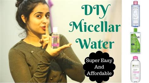 This micellar water cleanser is the last in my recent series of all about diy face cleansers. DIY Micellar Water | Super easy and Affordable | Micellar water, Micellar, Natural beauty tips
