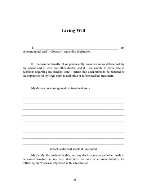 Michigan Living Will Form Fillable Pdf Free Printable Legal Forms