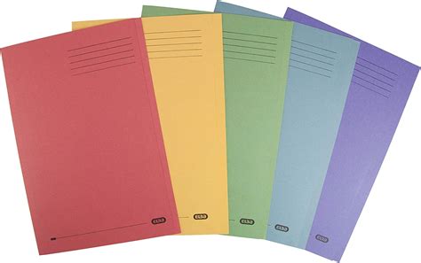 Elba Folders Foolscap Assorted 25 Files Uk Office Products