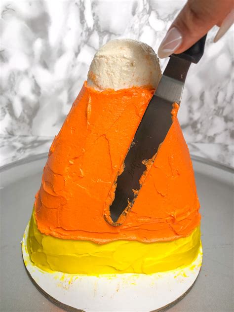 Candy Corn Cake Recipe With Photos Popsugar Food