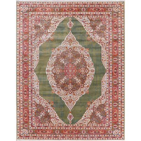 These rugs will naturally resist stains, fading, soil and bacteria making them perfect addition to homes with kids and pets. Medallion Vintage Style Floral Distressed Area Rug Home ...