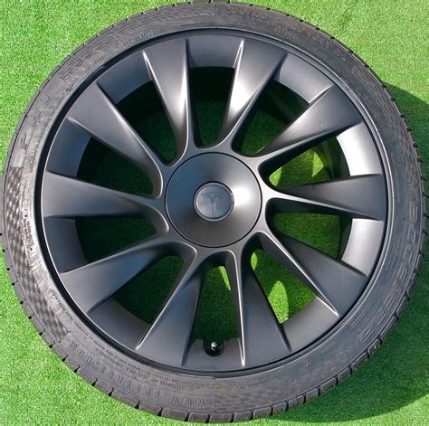 Factory Tesla Induction Wheels New Tires Genuine Oem Model Y