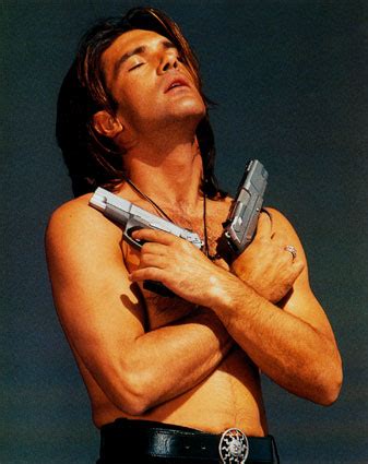 Pictures of beautiful men with all types of beautifully long hair. Men With Long Hair: Antonio Banderas