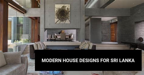 Modern House Designs For Sri Lanka Amoda Rathnayake Associate