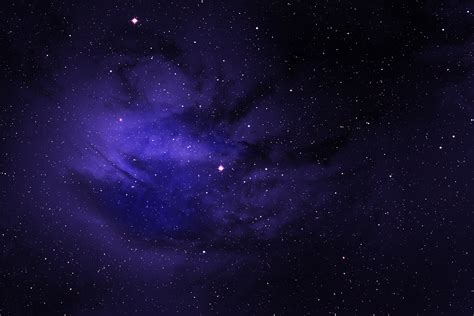Wallpaper blue stars in space. Space Stars Purple Sky, HD Nature, 4k Wallpapers, Images ...