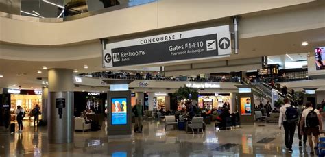 Atlanta Airport Terminals And Concourses Atlanta Airport Atlanta