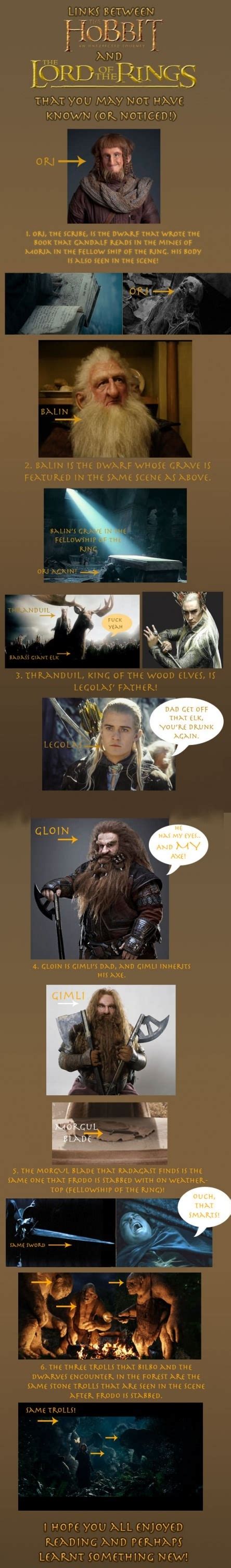 Awesome Links Between Hobbit And Lotr Imgur