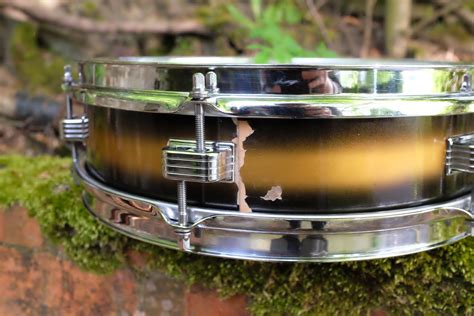 Dec 3 1965 Ludwig Jazz Combo 13x3 In Black And Gold Duco — Joe Cox Drums