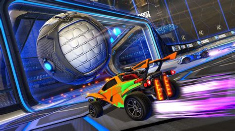 Rocket League Background Orange Vehicle Hd Games Wallpapers Hd