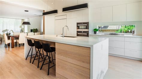 After all, in this place every evening family gather for dinner, drink tea with friends and discuss the news of the day. Modern-Style Kitchen in Montreal & South Shore | Ateliers ...
