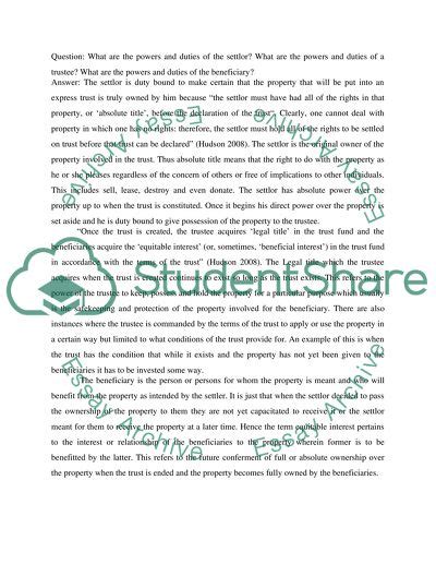 Express Trust Issues Essay Example Topics And Well Written Essays