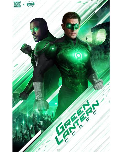 Dev patel, alicia vikander, joel edgerton, sarita choudhury, sean harris, kate dickie, barry keoghan, and ralph. Fan-Made: Green Lantern Corps movie poster inspired by the ...