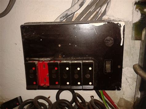 Old School Fuse Box Small House Wiring Diagram