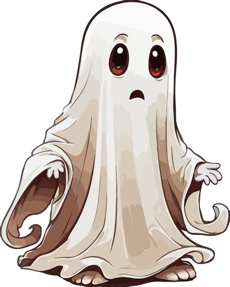 Halloween Ghost Cartoon Ai Generative 28005748 Png