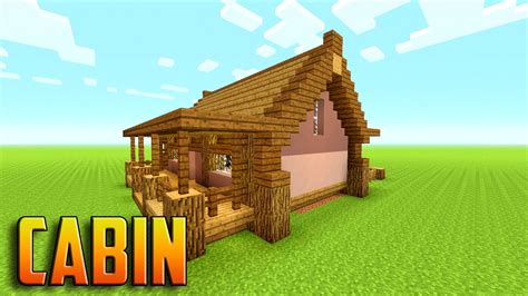 Maybe you would like to learn more about one of these? MINECRAFT: How to build a WOODEN CABIN Tutorial - YouTube